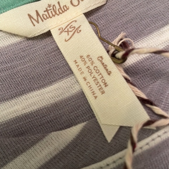 NWT MATILDA JANE Striped Dress with Ruffle Sleeves XS - Picture 12 of 13